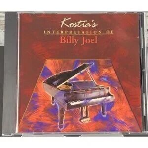 's Interpretation of Billy Joel CD - Red and Blue